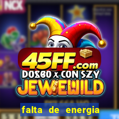 falta de energia em caucaia